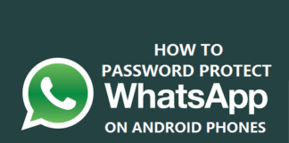 How to Image Password Protect WhatsApp on Android