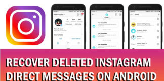 Instagram Chat Delete Message Recovery