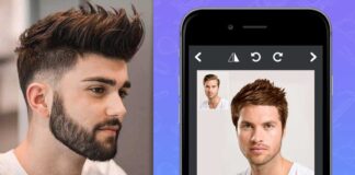 App to find hairstyle